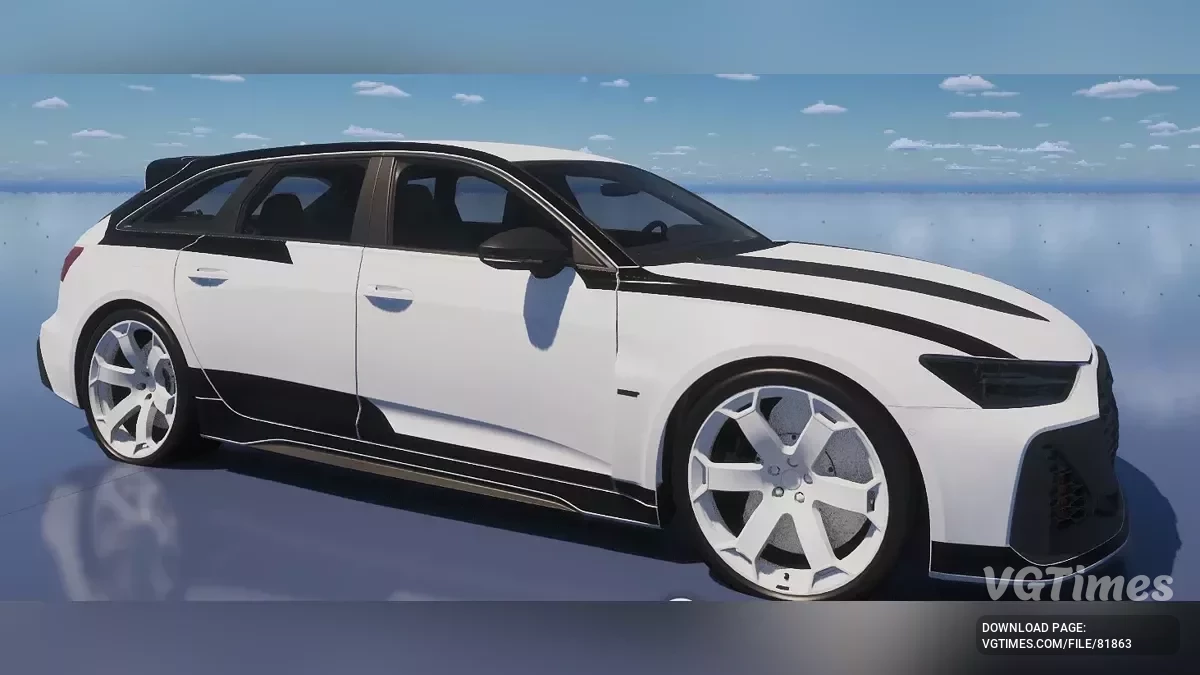 inZOI — Audi RS6 Avant GT (украшение)