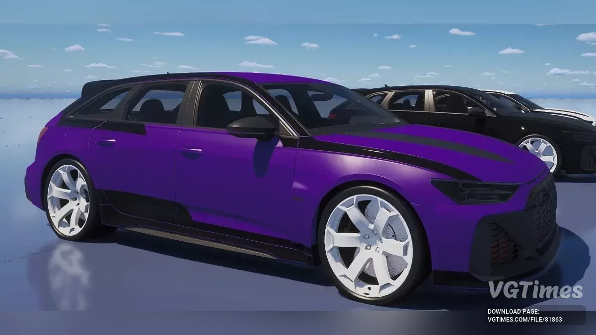 inZOI — Audi RS6 Avant GT (украшение)
