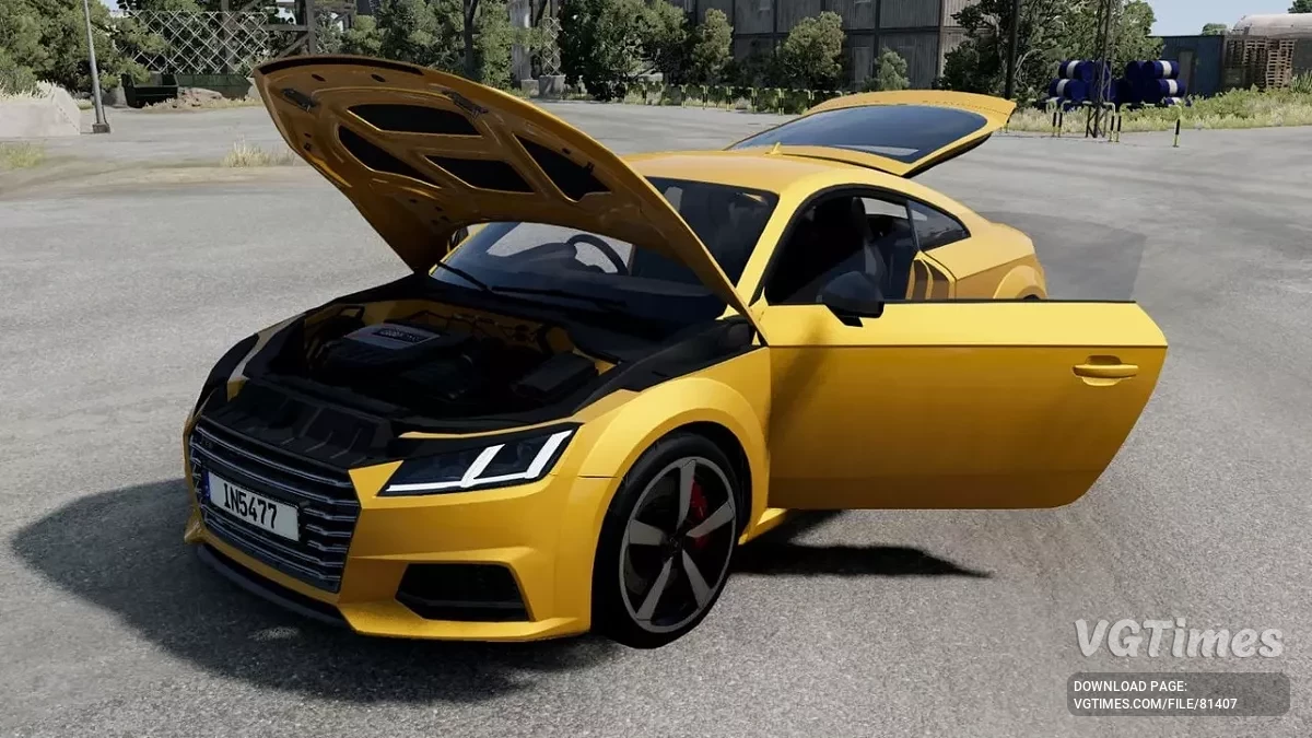 BeamNG.drive — Audi TT RS 2018-2023 v1.0 (0.34.x)