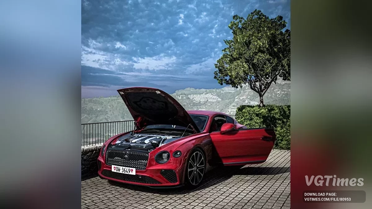 BeamNG.drive — Bentley Continental GT 2018 v1.1 (0.34.x)