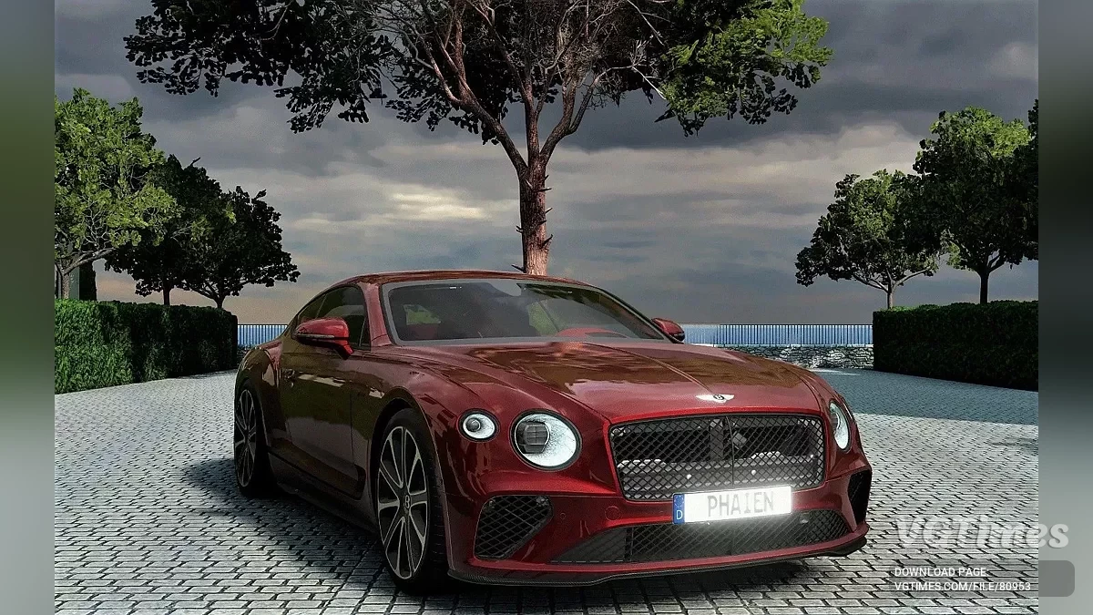 BeamNG.drive — Bentley Continental GT 2018 v1.1 (0.34.x)