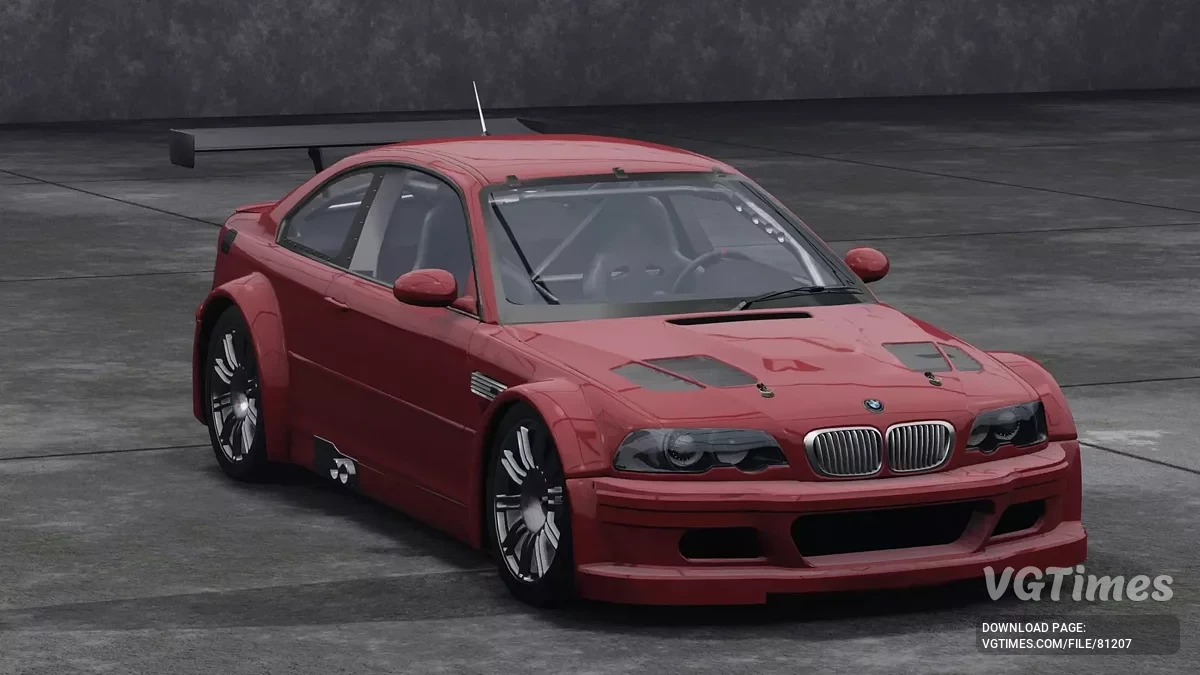 BeamNG.drive — BMW M3 GTR E46