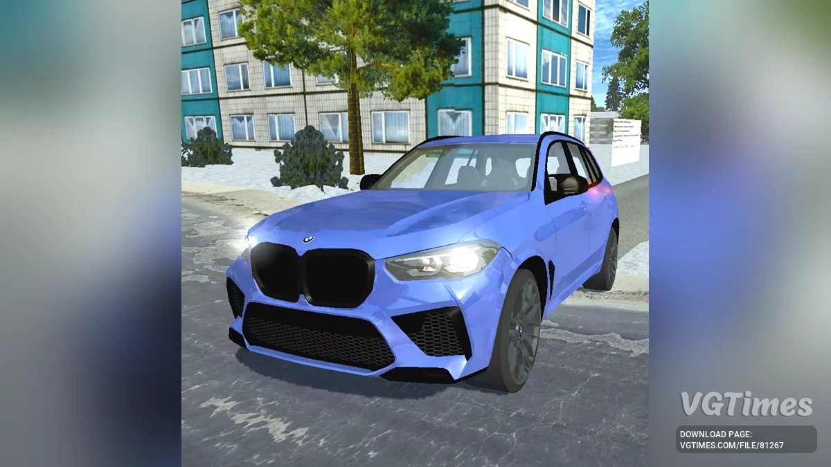 Simple Car Crash Physics Sim — BMW X5 G05