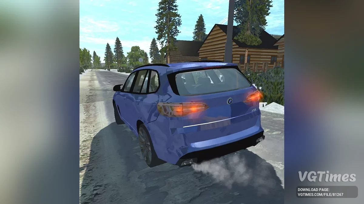 Simple Car Crash Physics Sim — BMW X5 G05