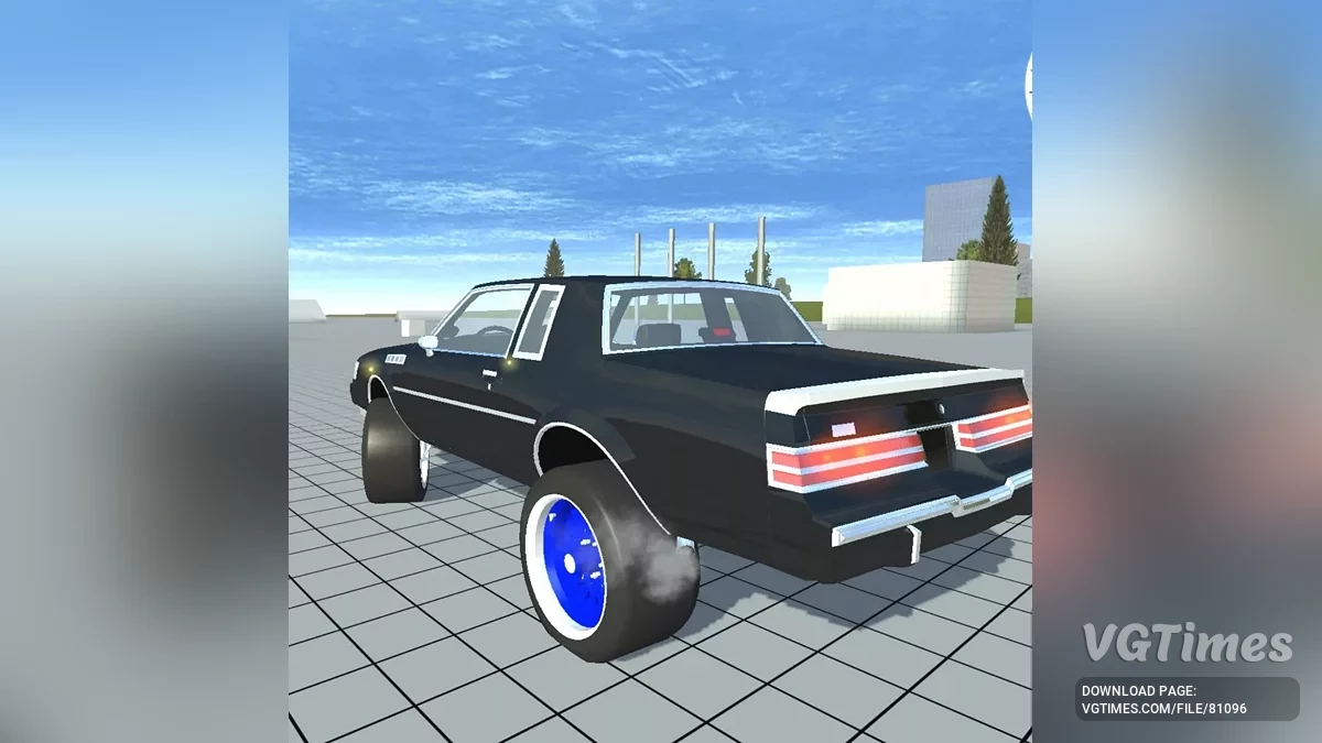 Simple Car Crash Physics Sim — Buick GNX