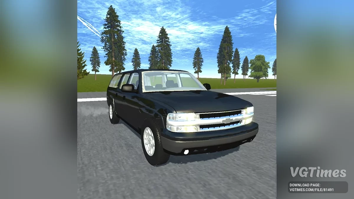 Simple Car Crash Physics Sim — Chevrolet Suburban