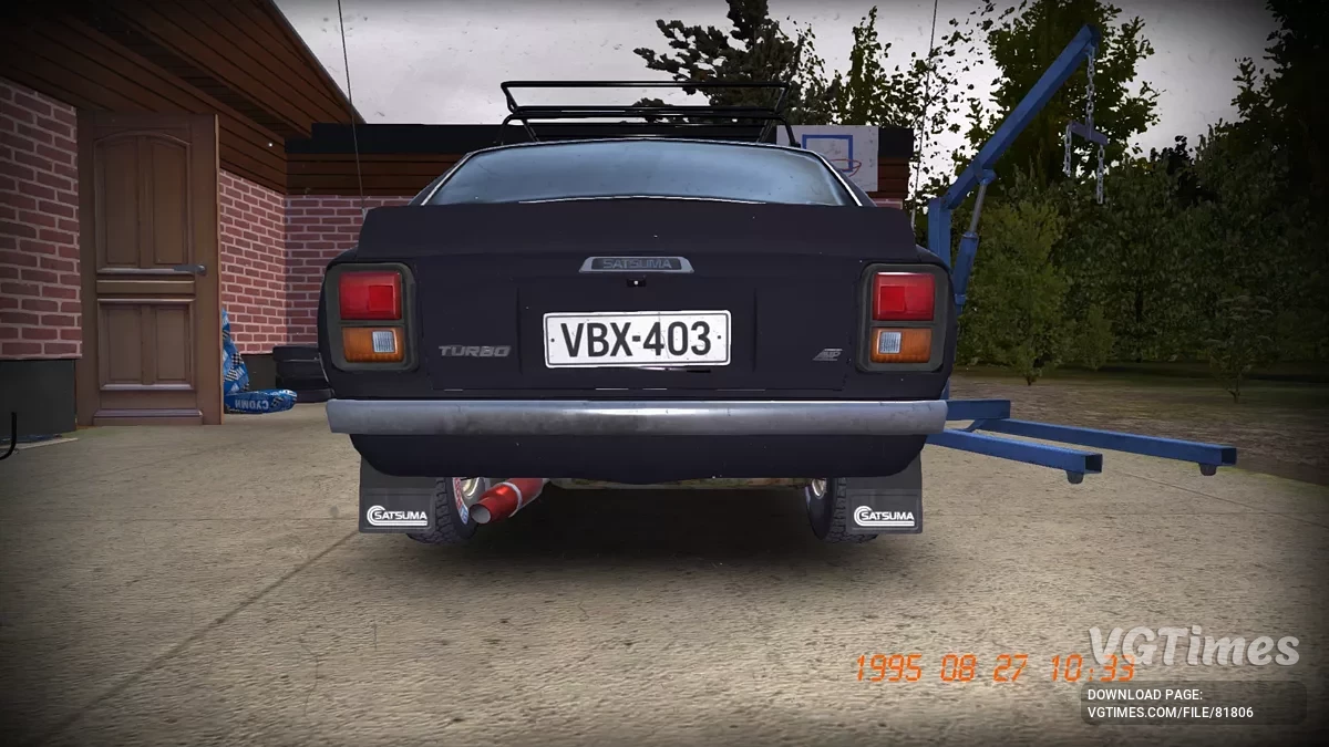 My Summer Car — Чёрная раллийная Сатсума