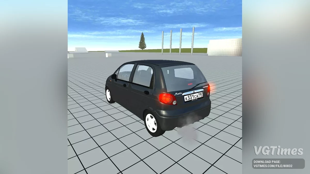 Simple Car Crash Physics Sim — Daewoo Matiz 2014