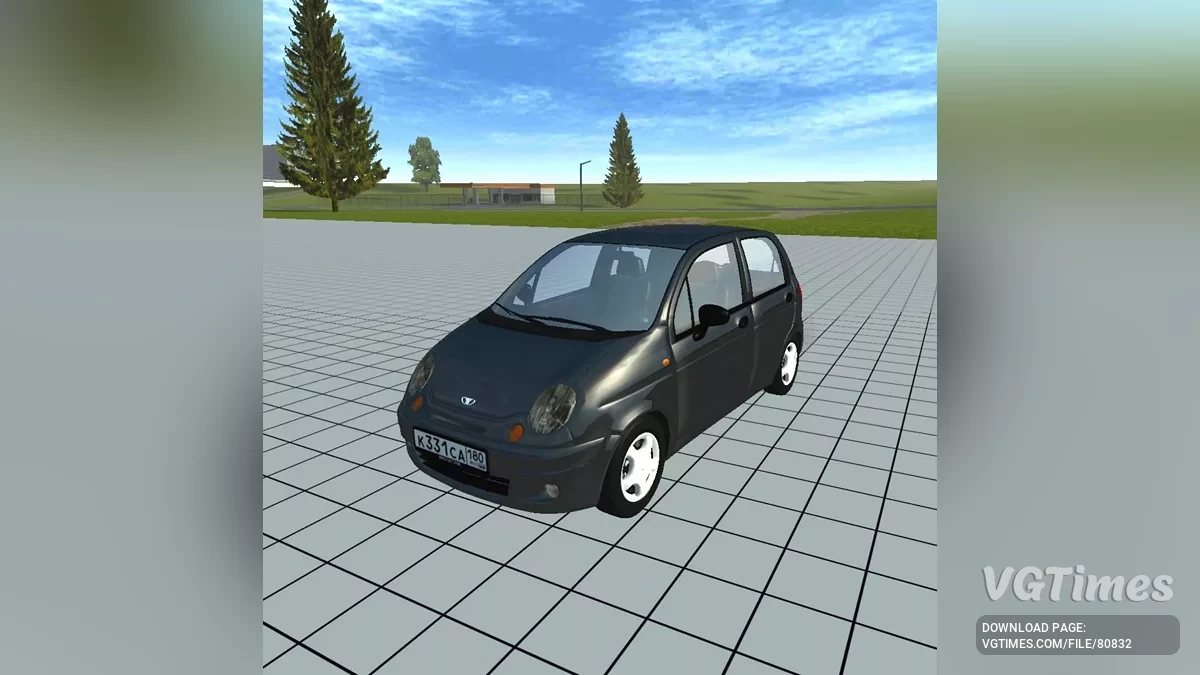 Simple Car Crash Physics Sim — Daewoo Matiz 2014