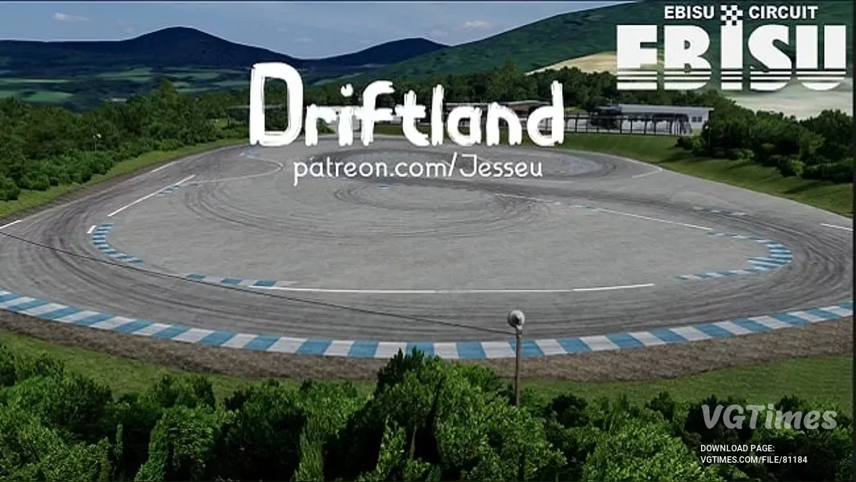 BeamNG.drive — Ebisu Driftland JU v2.0 (0.34.x)