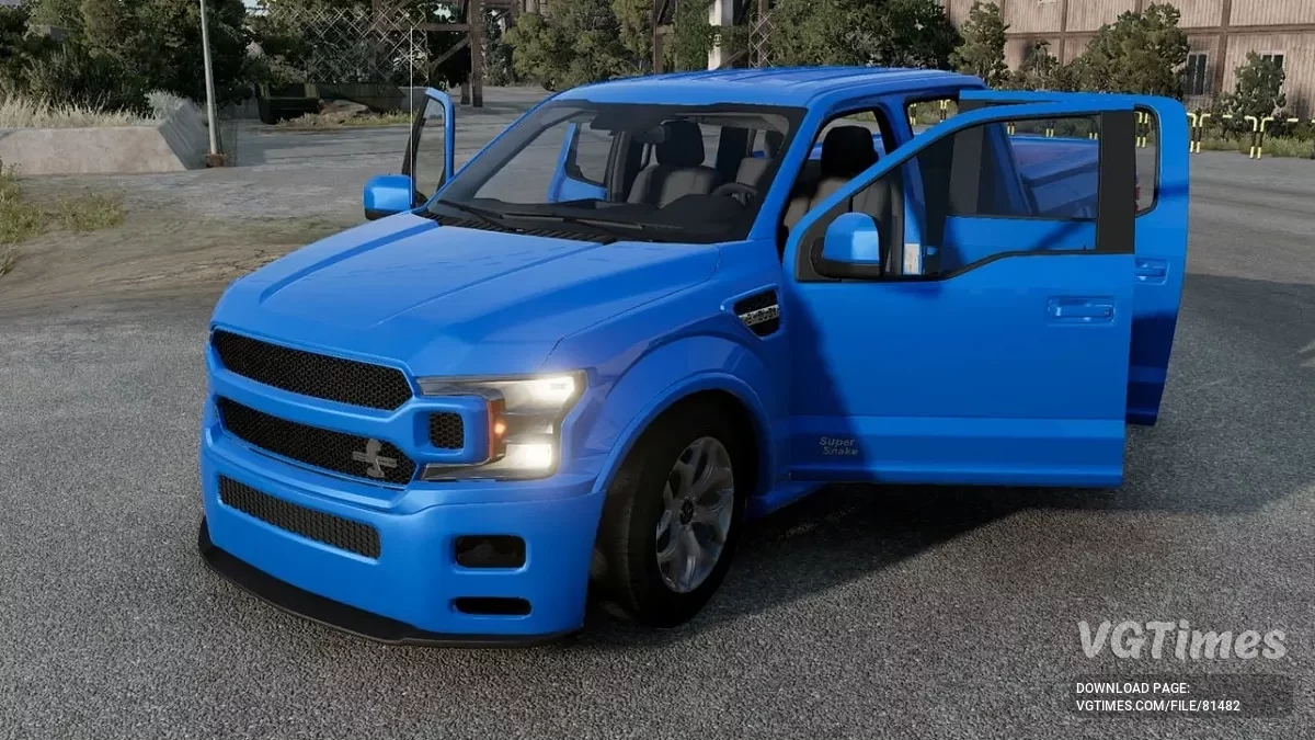 BeamNG.drive — Ford F-150 2018-2020 v1.1 (0.34.x)