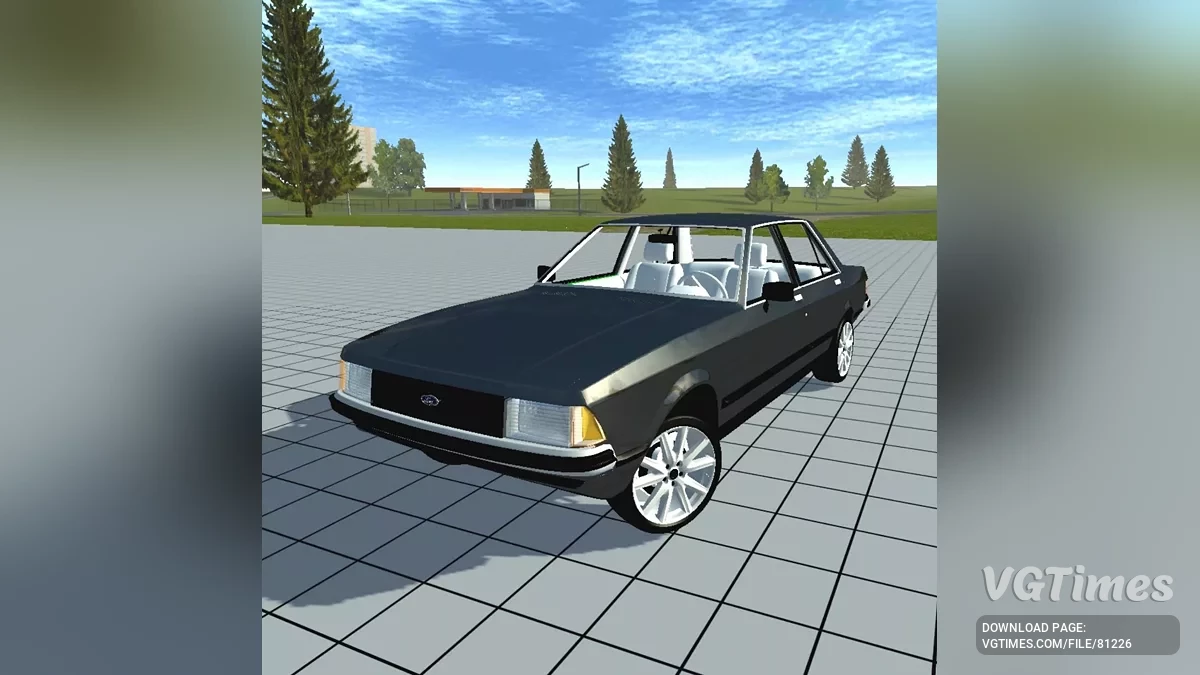 Simple Car Crash Physics Sim — Ford Granada