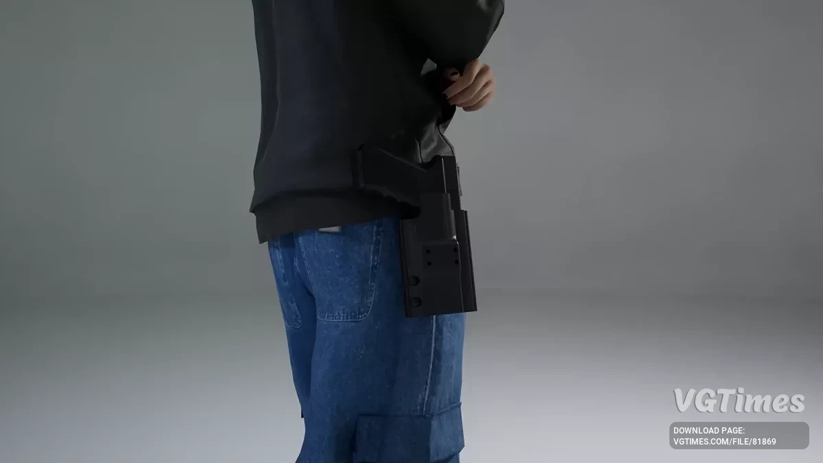 inZOI — Glock 17 с кобурой