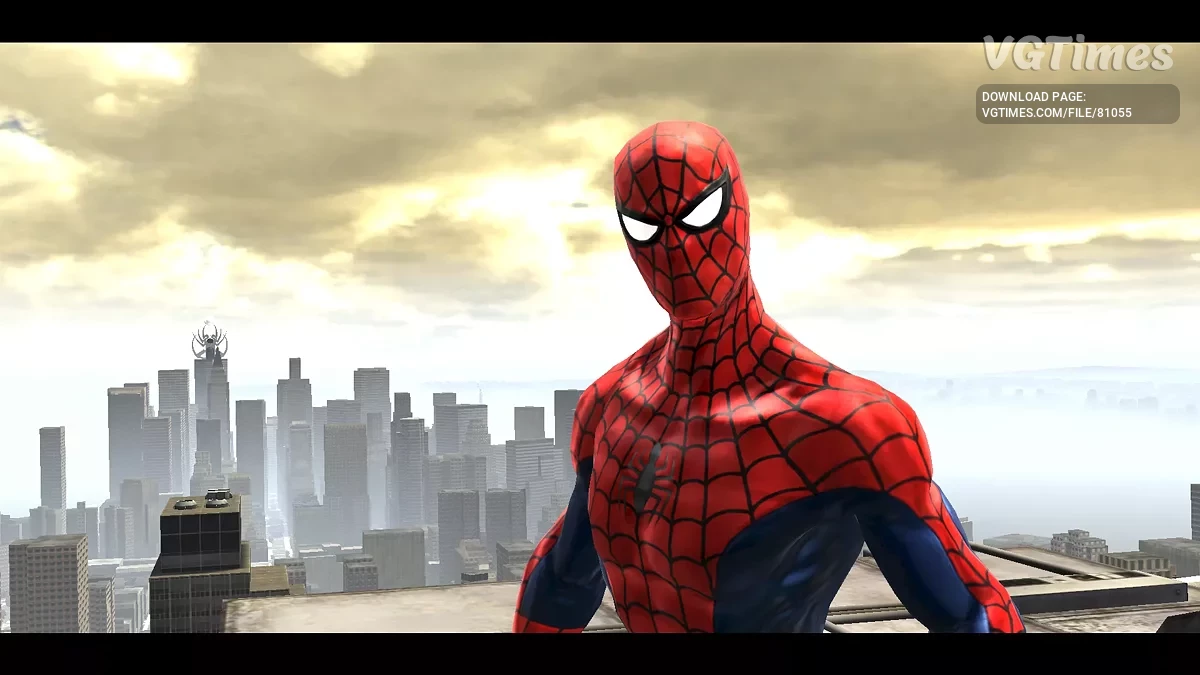Spider-Man: Web of Shadows (2008) — HD Красный Костюм V6 и Полный Черный Костюм
