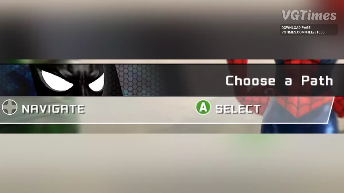 Spider-Man: Web of Shadows (2008) — HD Красный Костюм V6 и Полный Черный Костюм