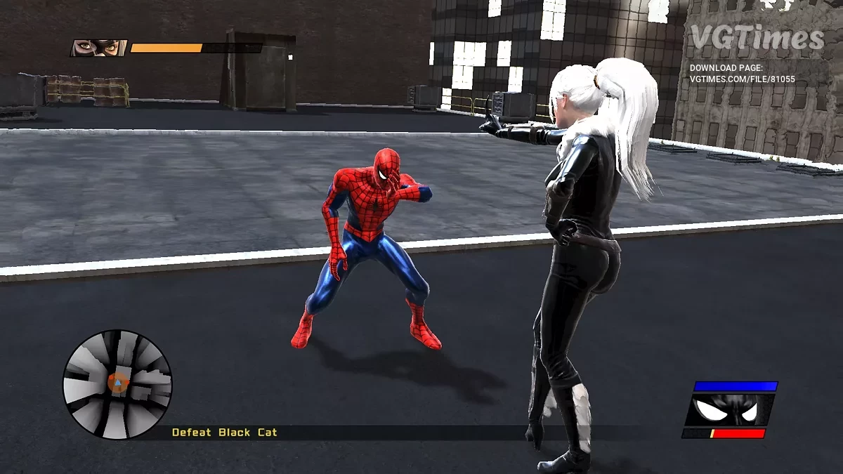 Spider-Man: Web of Shadows (2008) — HD Красный Костюм V6 и Полный Черный Костюм