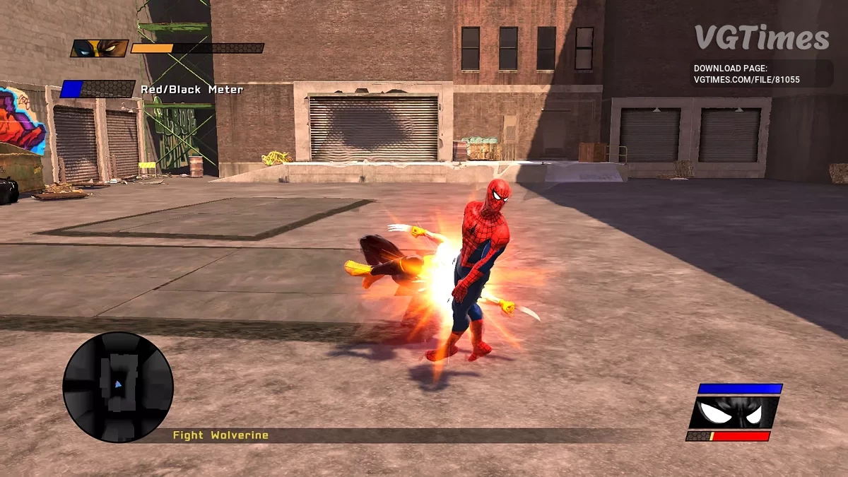 Spider-Man: Web of Shadows (2008) — HD Красный Костюм V6 и Полный Черный Костюм