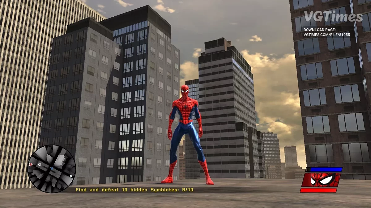 Spider-Man: Web of Shadows (2008) — HD Красный Костюм V6 и Полный Черный Костюм