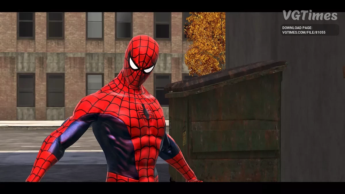 Spider-Man: Web of Shadows (2008) — HD Красный Костюм V6 и Полный Черный Костюм