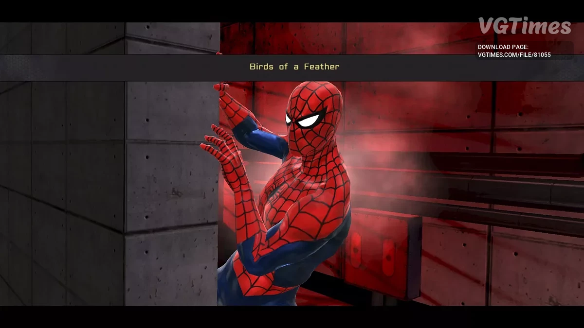 Spider-Man: Web of Shadows (2008) — HD Красный Костюм V6 и Полный Черный Костюм