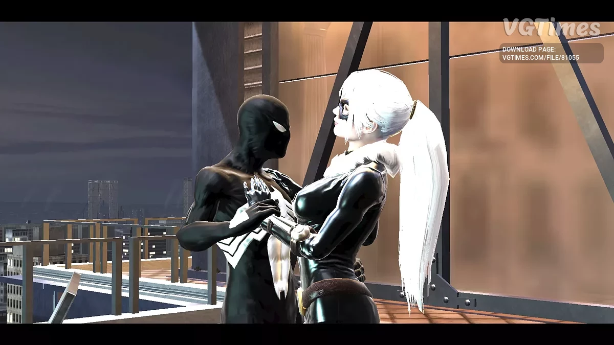 Spider-Man: Web of Shadows (2008) — HD Красный Костюм V6 и Полный Черный Костюм