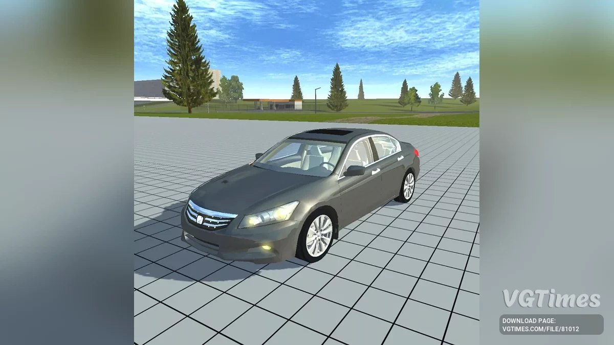 Simple Car Crash Physics Sim — Honda Accord (2007-2012)