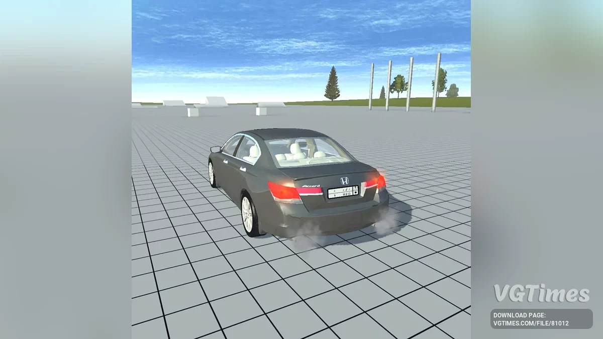 Simple Car Crash Physics Sim — Honda Accord (2007-2012)