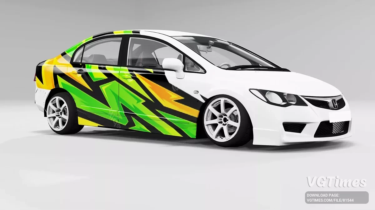 BeamNG.drive — Honda Civic SR FD
