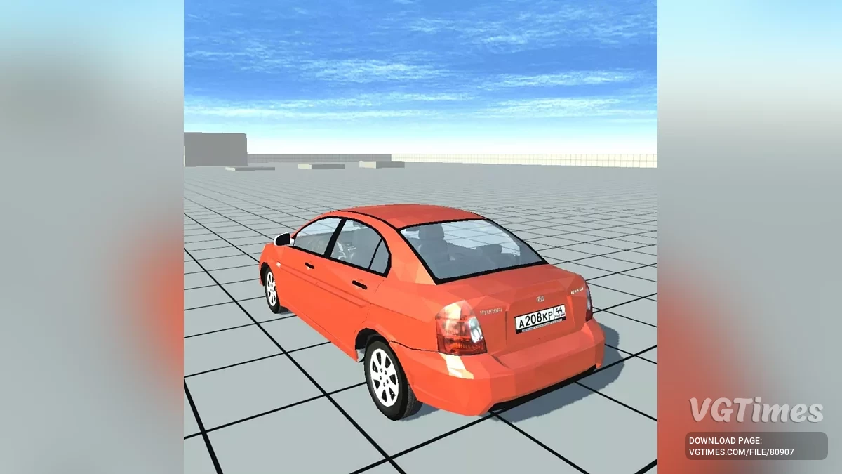 Not Simple Car Crash — Hyundai Accent