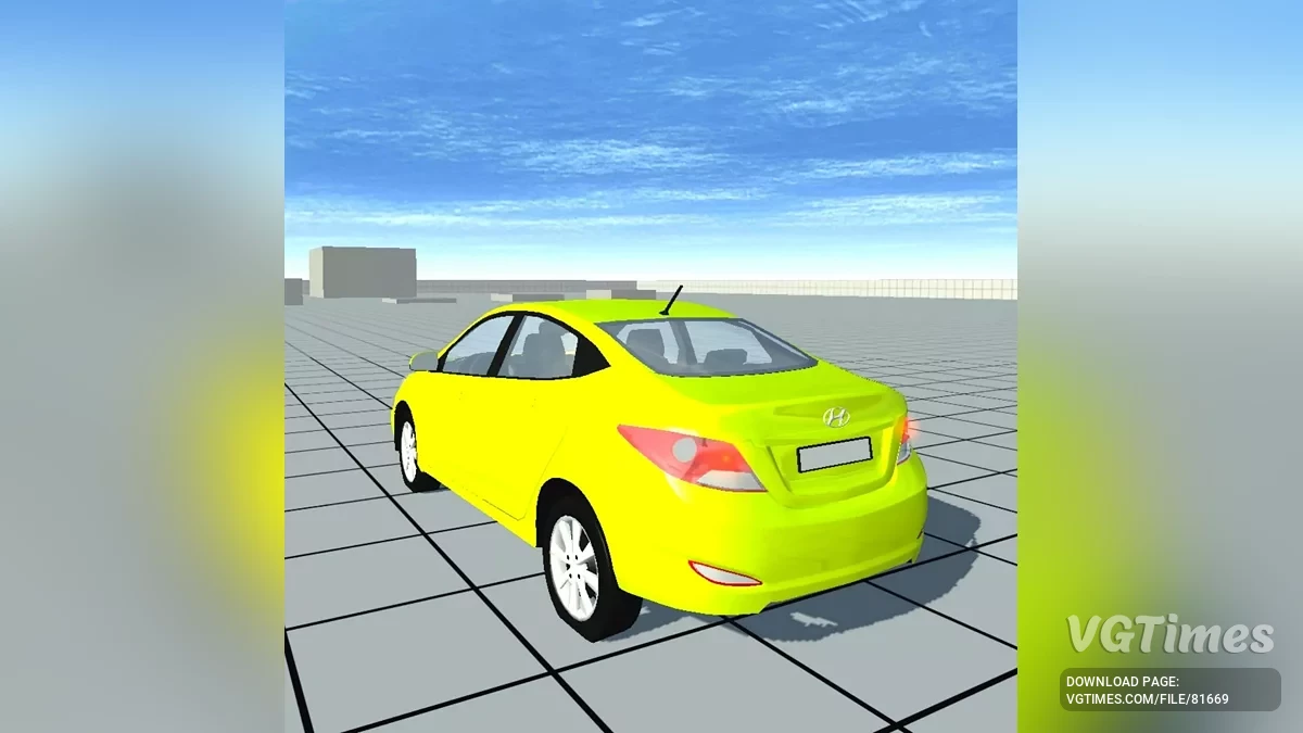 Not Simple Car Crash — Hyundai Solaris remastered