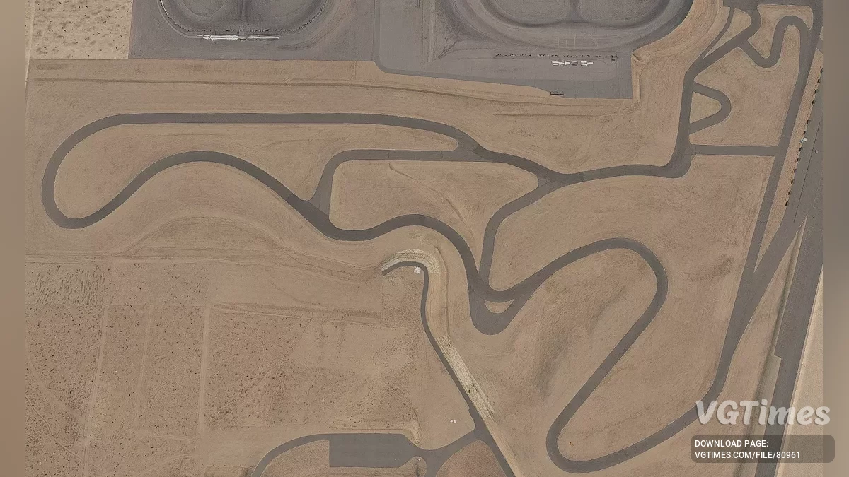 BeamNG.drive — Карта Willow Springs International Raceway, California, USA v1.0 (0.34.x)