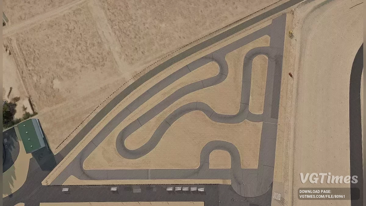 BeamNG.drive — Карта Willow Springs International Raceway, California, USA v1.0 (0.34.x)