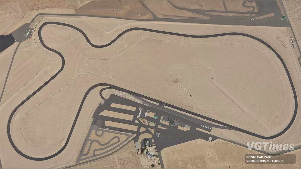 BeamNG.drive — Карта Willow Springs International Raceway, California, USA v1.0 (0.34.x)
