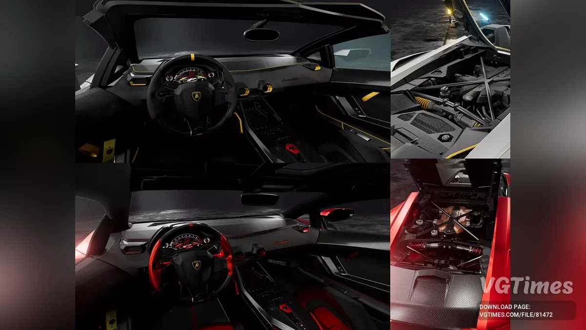 BeamNG.drive — Lamborghini Autentica и Invencible