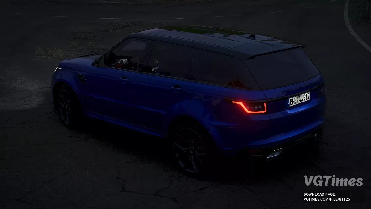 BeamNG.drive — Land Rover Range Rover Sport SVR v4.0 (0.34.x)