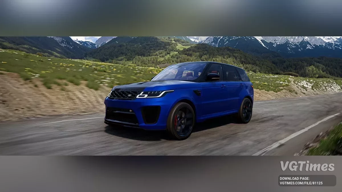 BeamNG.drive — Land Rover Range Rover Sport SVR v4.0 (0.34.x)