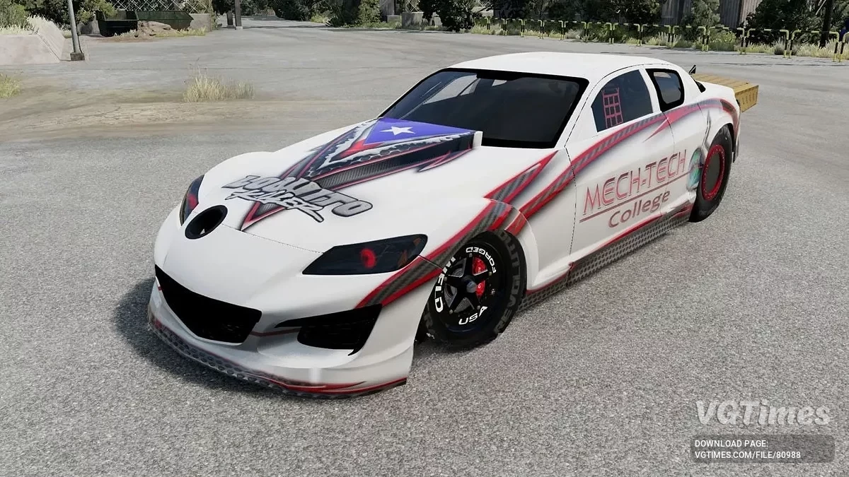 BeamNG.drive — Mazda RX-8 Promod 13-B Rotary v1.1.1 (0.34.x)