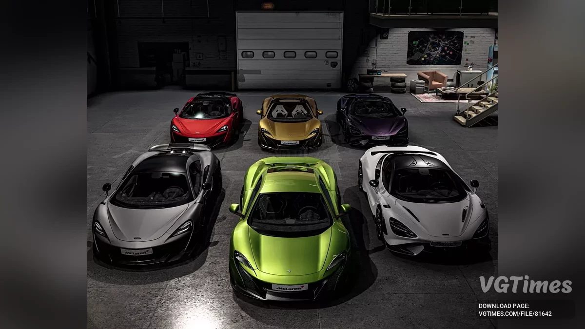 BeamNG.drive — Mclaren Sport-Series Pack v1.0 (0.34.x)