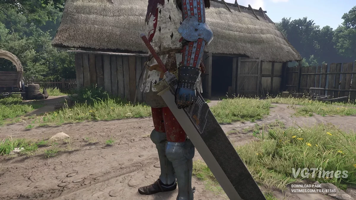 Kingdom Come: Deliverance 2 — Меч из игры Final Fantasy 7