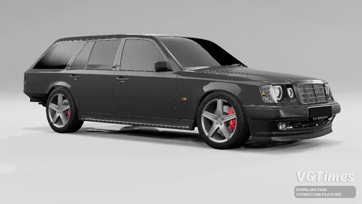BeamNG.drive — Mercedes-Benz E-Class (S124) v1.0 (0.34.x)