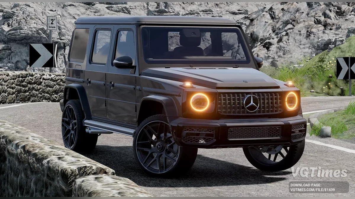 BeamNG.drive — Mercedes-Benz G-Class / Brabus G900 Rocket Edition