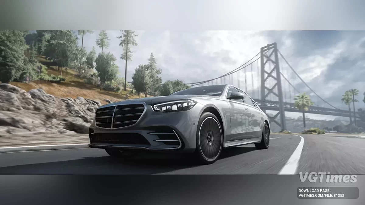 BeamNG.drive — Mercedes-Benz S-Class W223 Pack (0.34.x)