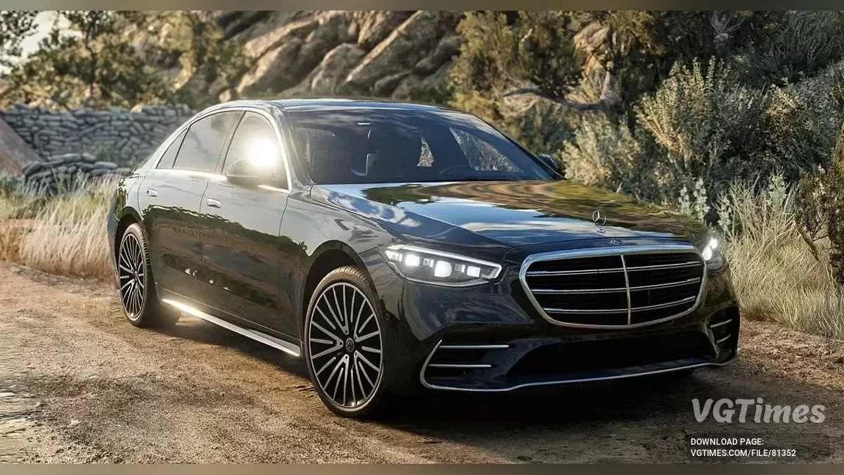 BeamNG.drive — Mercedes-Benz S-Class W223 Pack (0.34.x)