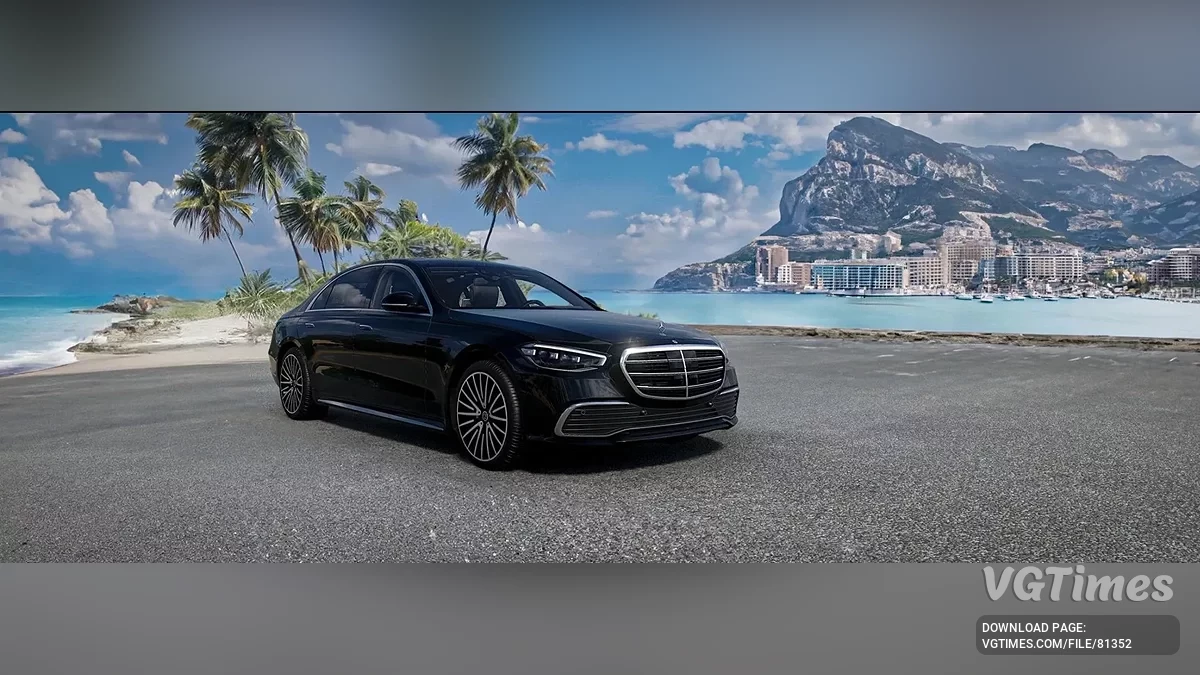 BeamNG.drive — Mercedes-Benz S-Class W223 Pack (0.34.x)