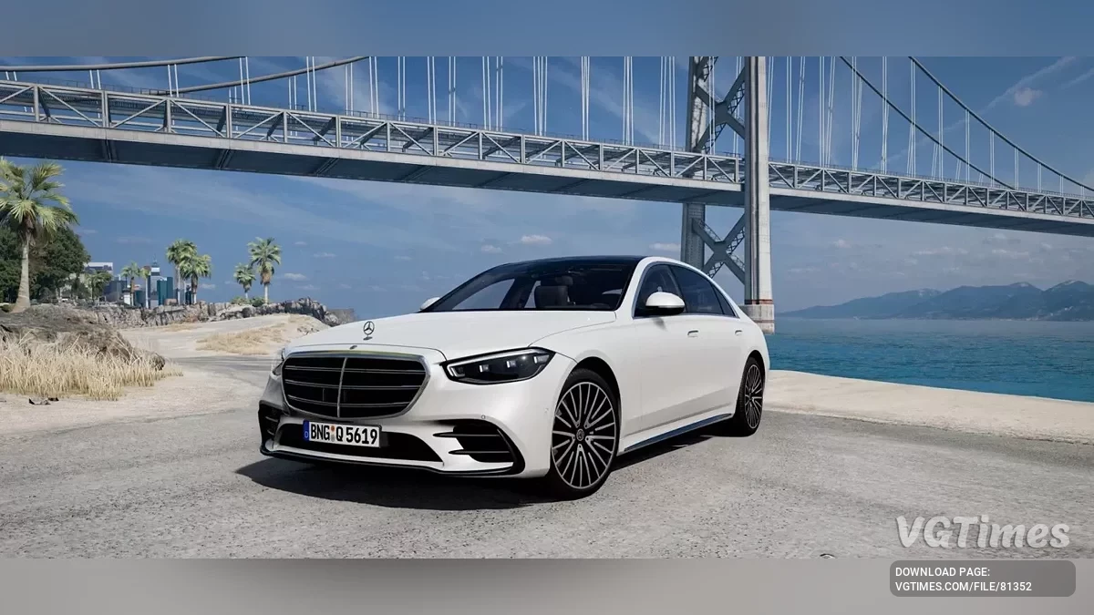 BeamNG.drive — Mercedes-Benz S-Class W223 Pack (0.34.x)