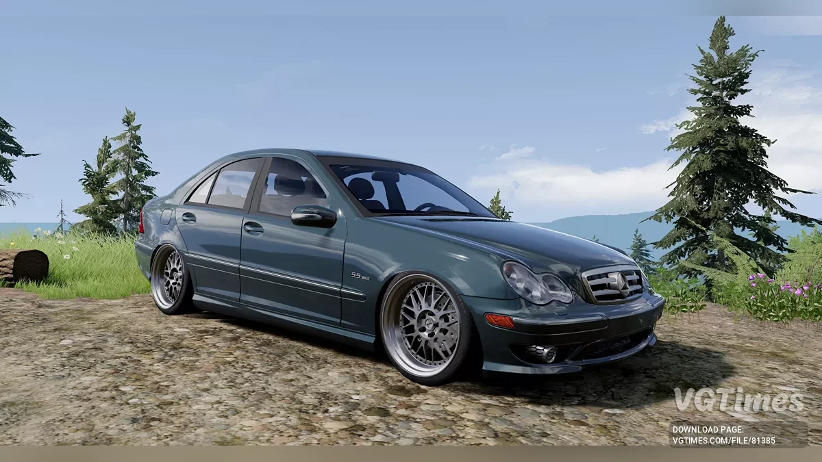 BeamNG.drive — Mercedes C-Class W203