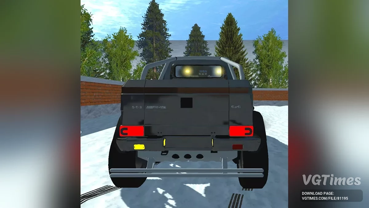 Simple Car Crash Physics Sim — Mercedes G500 6X6