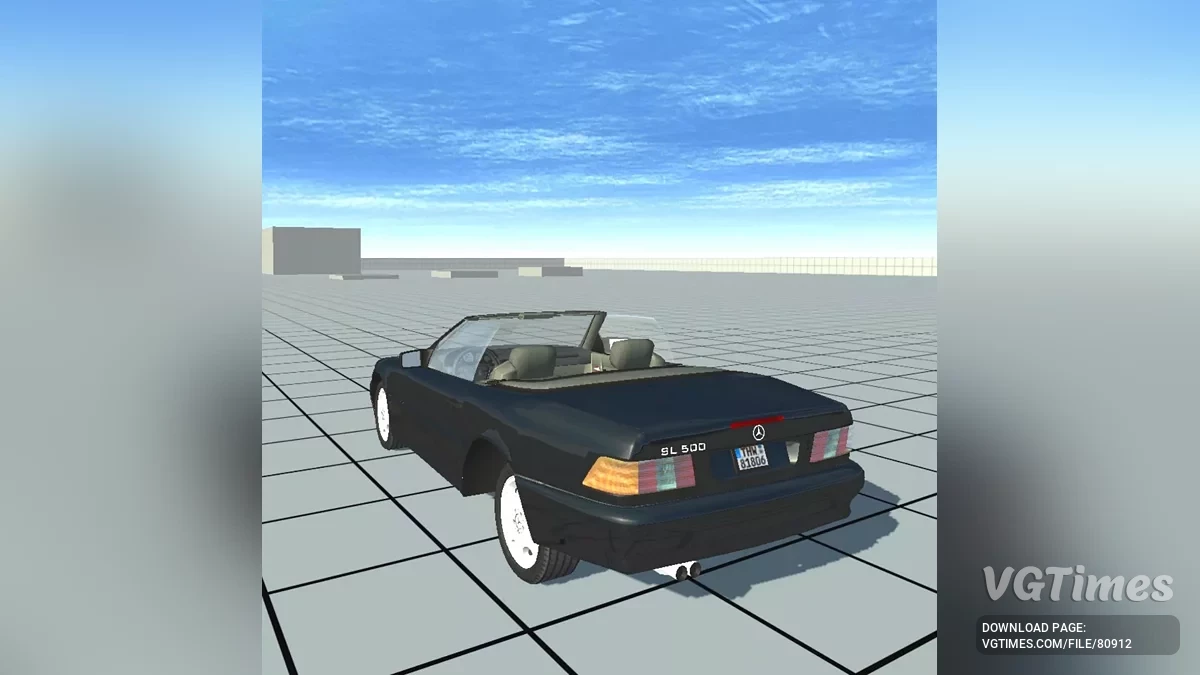 Not Simple Car Crash — Mercedes Sl500 CE Coupe