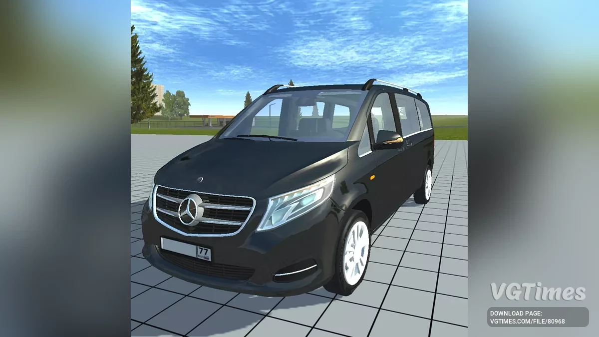 Simple Car Crash Physics Sim — Mercedes Vito