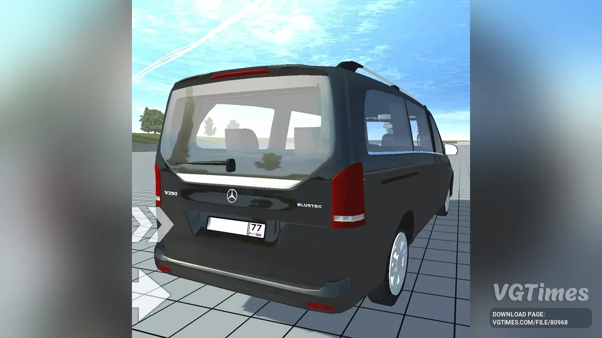 Simple Car Crash Physics Sim — Mercedes Vito